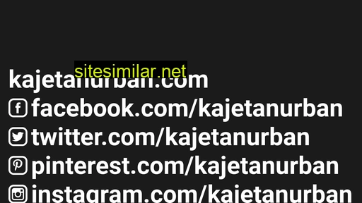 kajetan.cz alternative sites
