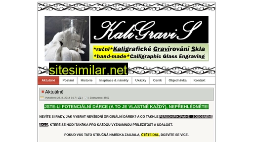 kaligravis.cz alternative sites