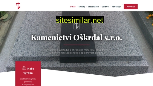 kamenictvi-oskrdal.cz alternative sites