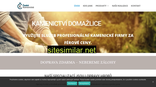 kamenictvidomazlice.cz alternative sites
