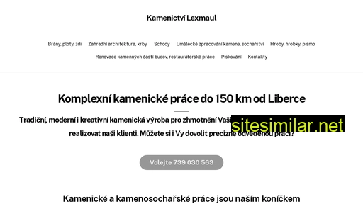 kamenictviliberec.cz alternative sites