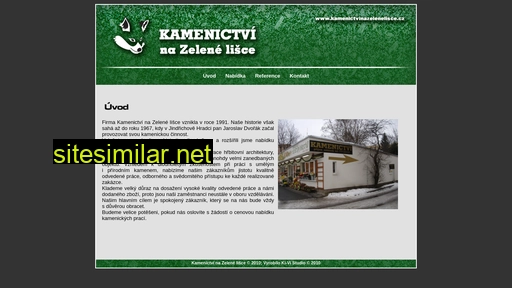 kamenictvinazelenelisce.cz alternative sites