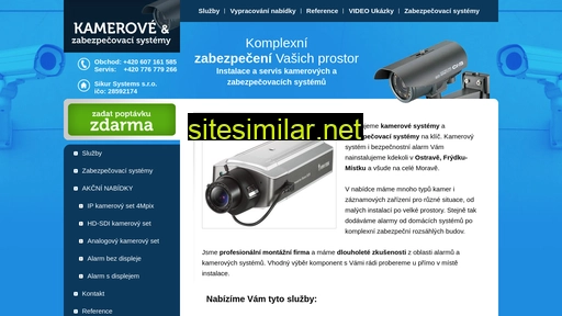 kamerovesystemyostrava.cz alternative sites