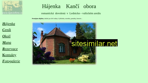 kanciobora.cz alternative sites