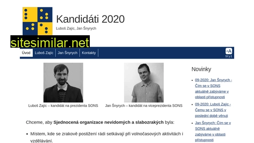 kandidati2020.cz alternative sites