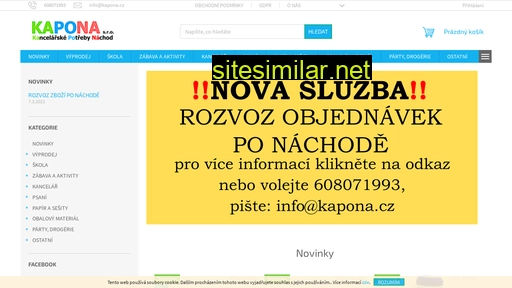 kapona.cz alternative sites