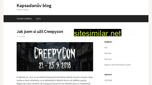 kapsadan.cz alternative sites