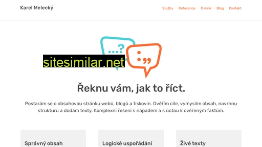 karelmelecky.cz alternative sites