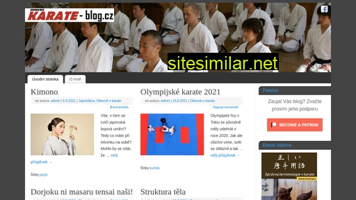 karate-blog.cz alternative sites