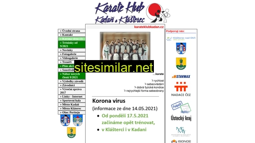karateklubkadan.cz alternative sites