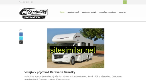 karavanybenatky.cz alternative sites