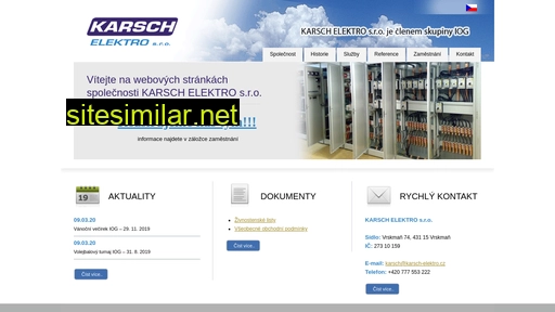 karsch-elektro.cz alternative sites
