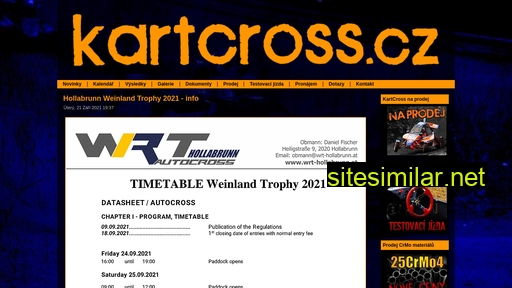 kartcross.cz alternative sites