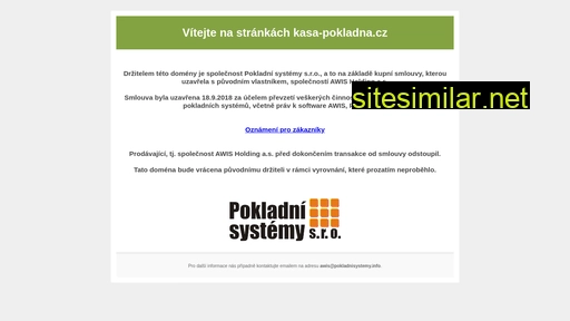 kasa-pokladna.cz alternative sites