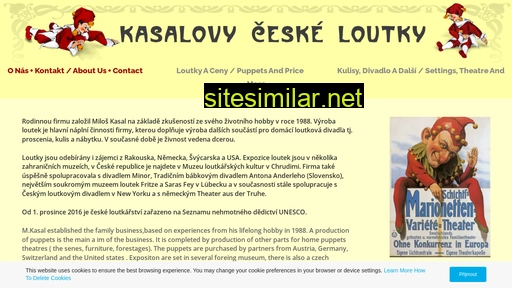 kasalovyceskeloutky.cz alternative sites