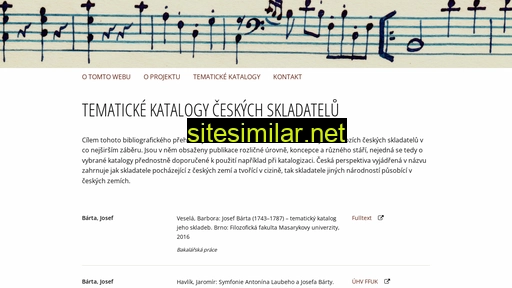 katalog-skladeb.cz alternative sites