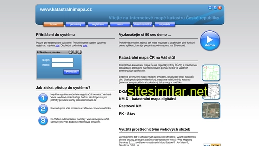 katastralnimapa.cz alternative sites