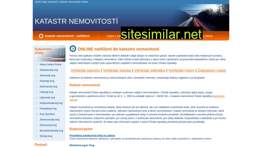 katastrnemovitostionline.cz alternative sites