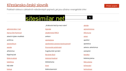 kcslovnik.cz alternative sites