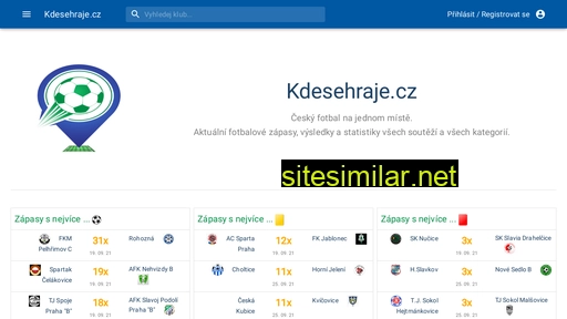kdesehraje.cz alternative sites