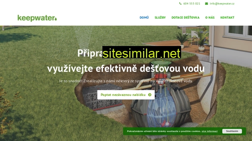 keepwater.cz alternative sites