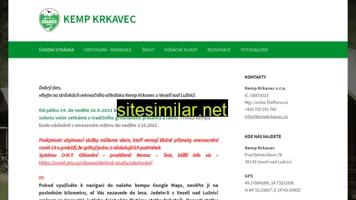 kempkrkavec.cz alternative sites