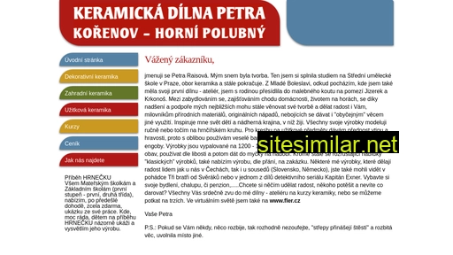 keramickadilnapetra.cz alternative sites
