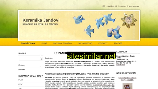 keramika-jandovi.cz alternative sites