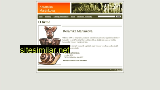 keramika-martinkova.cz alternative sites