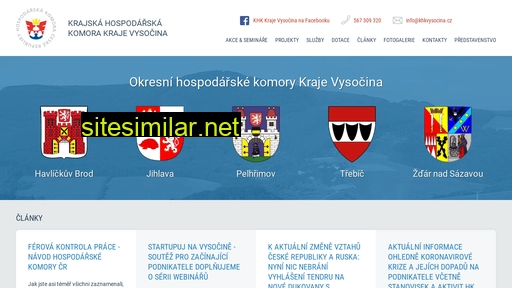 khkvysocina.cz alternative sites