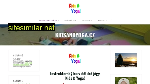 kidsandyoga.cz alternative sites