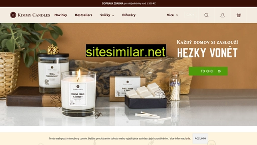 kimmycandles.cz alternative sites
