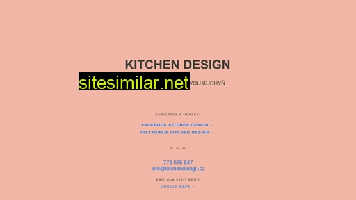 kitchendesign.cz alternative sites