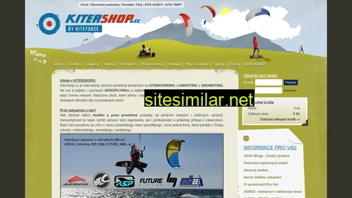 kitershop.cz alternative sites