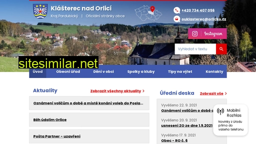 klasterecnadorlici.cz alternative sites