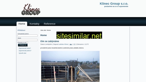 klinecgroup.cz alternative sites
