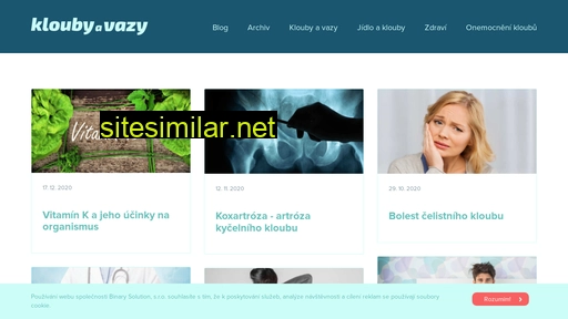 klouby-vazy.cz alternative sites