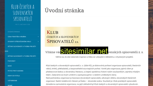 klubcsspisovatelu.cz alternative sites