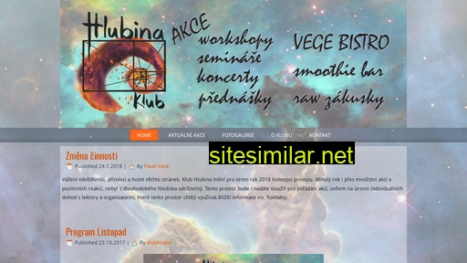 klubhlubina.cz alternative sites