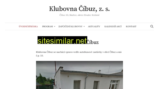 klubovnacibuz.cz alternative sites