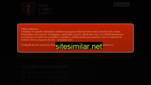 klubpivnichznalcu.cz alternative sites