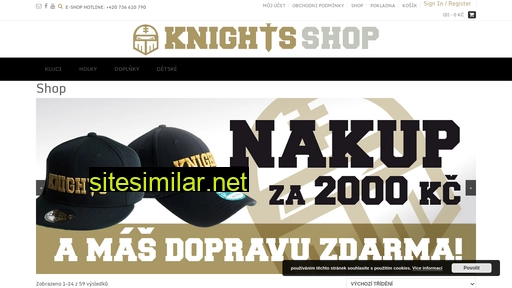 Knights-shop similar sites
