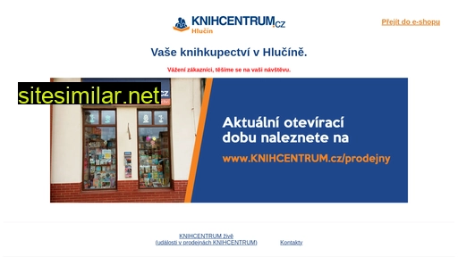 knihcentrum-hlucin.cz alternative sites