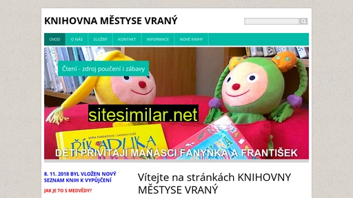 knihovna-mestyse-vrany.cz alternative sites