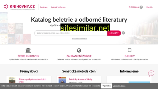 knihovny.cz alternative sites