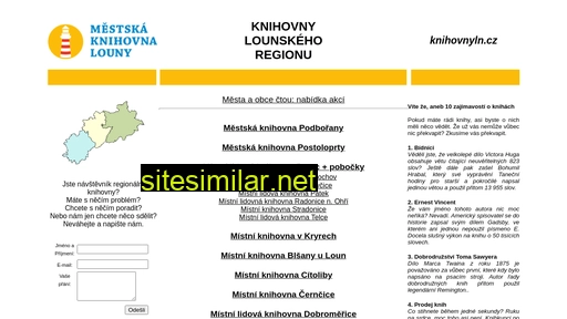 knihovnyln.cz alternative sites