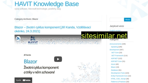 knowledge-base.havit.cz alternative sites