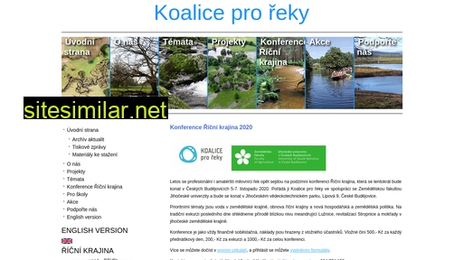 koaliceproreky.cz alternative sites