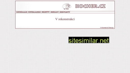 kocher.cz alternative sites