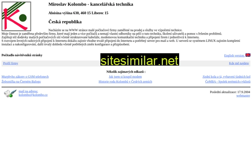 kolombo.cz alternative sites